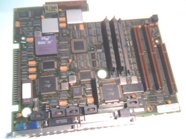 386 Motherboard IBM 96F7402 96F7400 MCA PS/2 Model 70 8570-161, 386DX 20 w/ 4MB