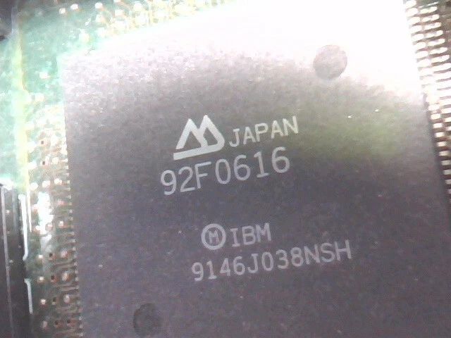 386 Motherboard IBM 96F7402 96F7400 MCA PS/2 Model 70 8570-161, 386DX 20 w/ 4MB - image 11