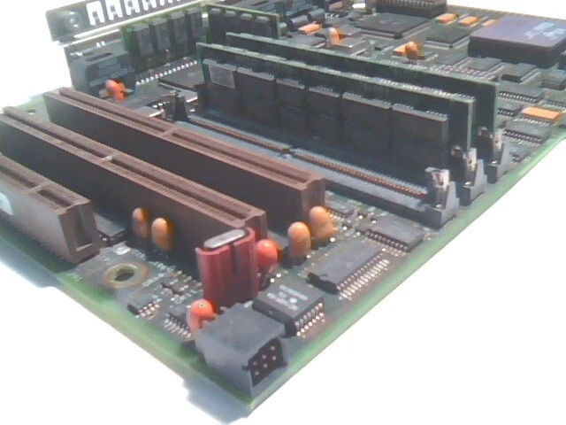 386 Motherboard IBM 96F7402 96F7400 MCA PS/2 Model 70 8570-161, 386DX 20 w/ 4MB - image 5
