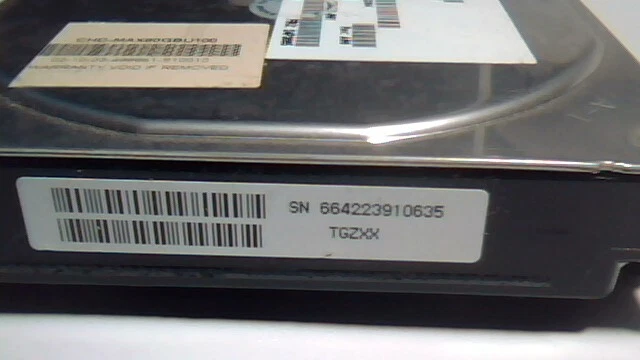 Hard Drive IDE Maxtor D740X-6L MX6L080J4 24P3665 80GB 40pin - image 7