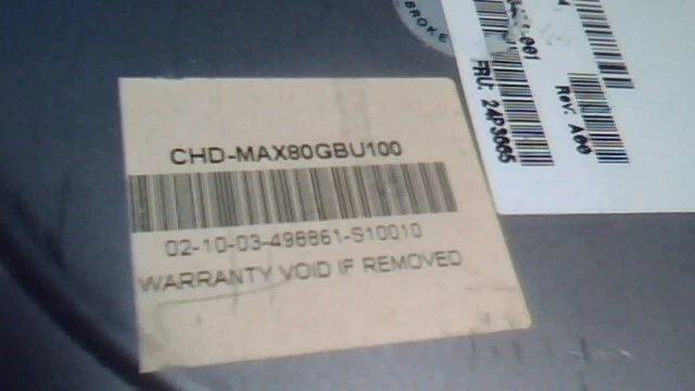 Hard Drive IDE Maxtor D740X-6L MX6L080J4 24P3665 80GB 40pin - image 8
