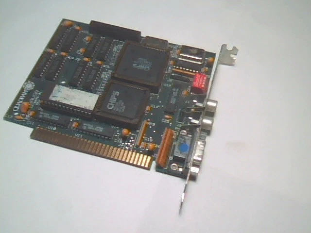 Video Graphics Card Quadram EGA VGA EGAVGA 8Bit ISA vintage IBM 5150 PC/XT