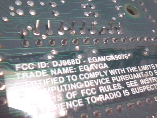 Video Graphics Card Quadram EGA VGA EGAVGA 8Bit ISA vintage IBM 5150 PC/XT - image 10
