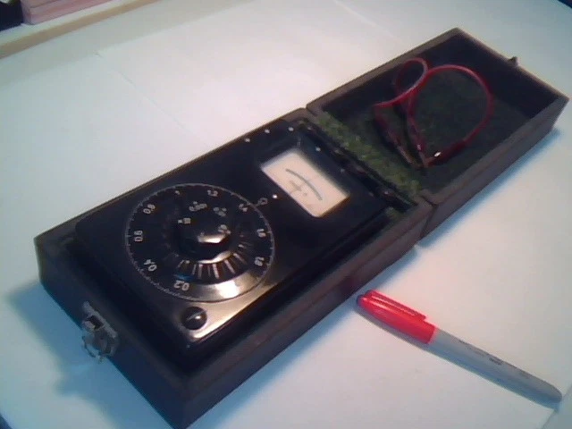 Conway Electronic Enterprises OMEGA III Vintage Multi-Meter 1970 old hand-held