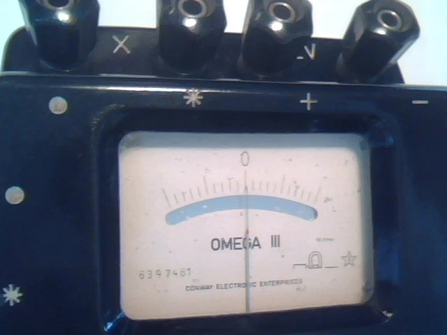 Conway Electronic Enterprises OMEGA III Vintage Multi-Meter 1970 old hand-held - image 6