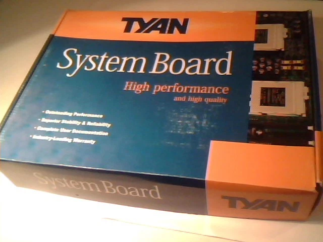 NEW Tyan System Board Motherboard S5112 52086gn Tomcat i8157 S5112G2NR Socket478