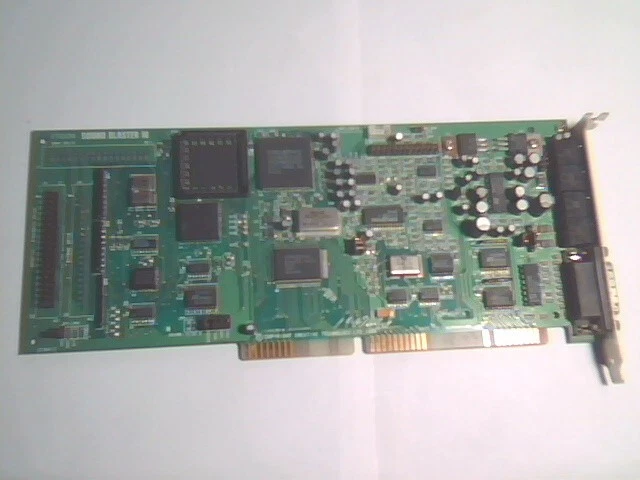 Creative Labs SoundBlaster 16 CT2230 PNP 16-bit ISA Sound Card vintage v1