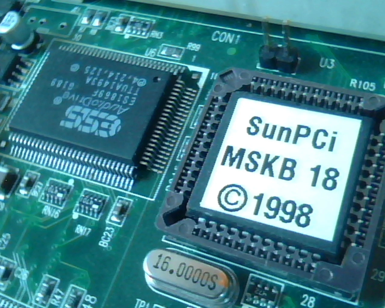SunPCI Penguin CoPro Sun/PC+M 375-0075 Card Board PWA-SunPCi - image 6