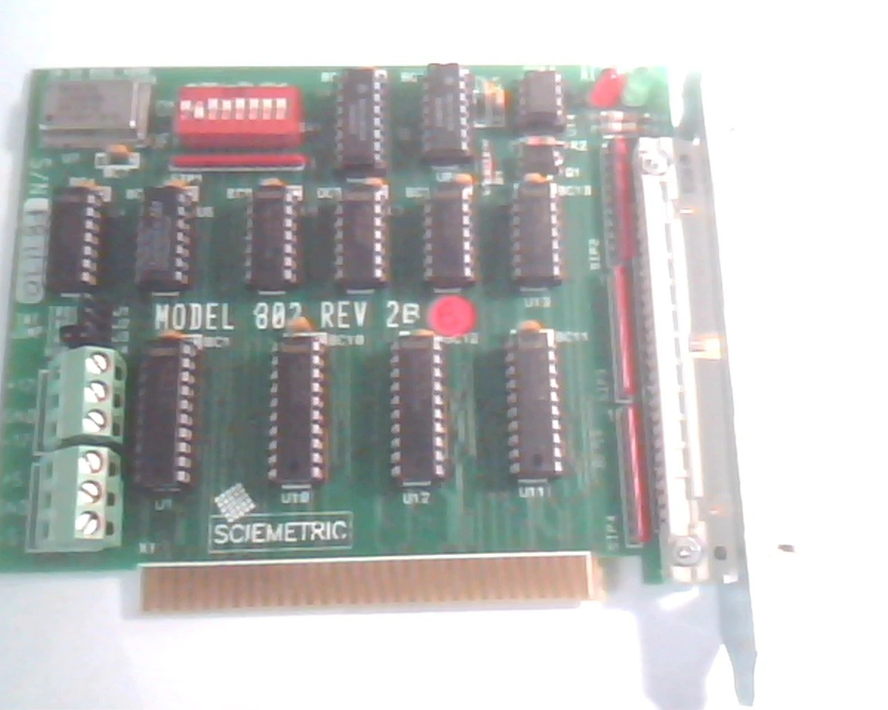 Sciemetric Model 802 2B Interface Card 8bit ISA for A/D systems