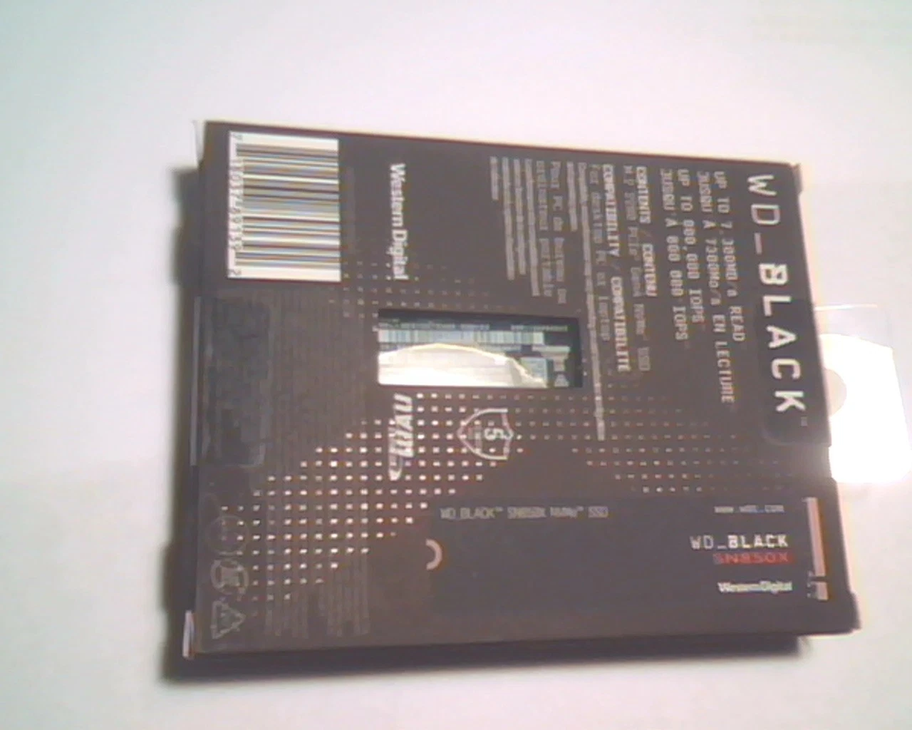 WD_BLACK 1TB SSD SN850X NVMe M.2 2280 PCIe 4.0 x4 Internal Solid State Drive - image 2