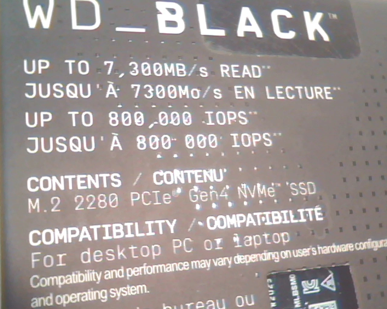 WD_BLACK 1TB SSD SN850X NVMe M.2 2280 PCIe 4.0 x4 Internal Solid State Drive - image 3