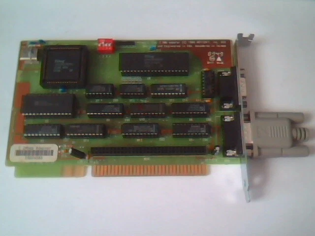 LANtastic 2Mbps 2.0Mb ISA Serial Network Card V3.05