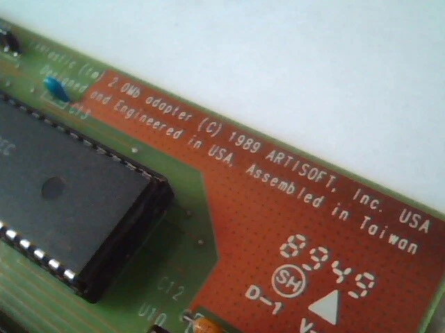 LANtastic 2Mbps 2.0Mb ISA Serial Network Card V3.05 - image 2
