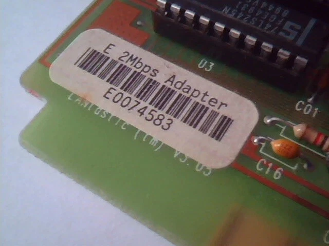 LANtastic 2Mbps 2.0Mb ISA Serial Network Card V3.05 - image 3
