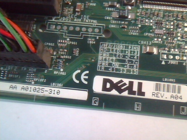 Pentium Motherboard DELL Dimension L800 A01025-310 N232 — image 4