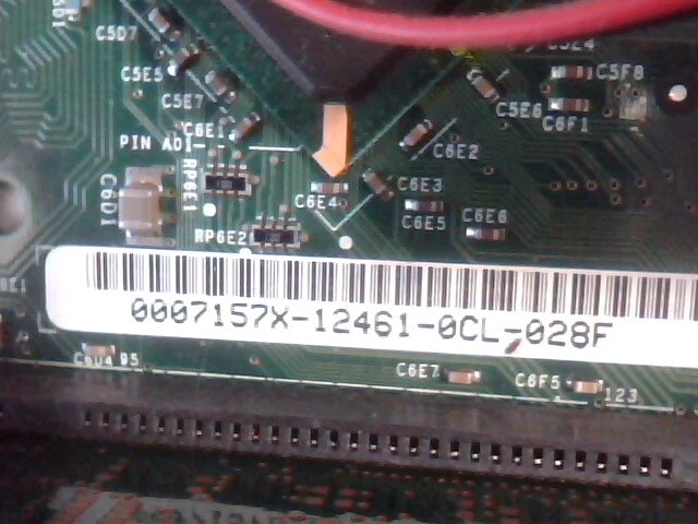 Pentium Motherboard DELL Dimension L800 A01025-310 N232 - image 7