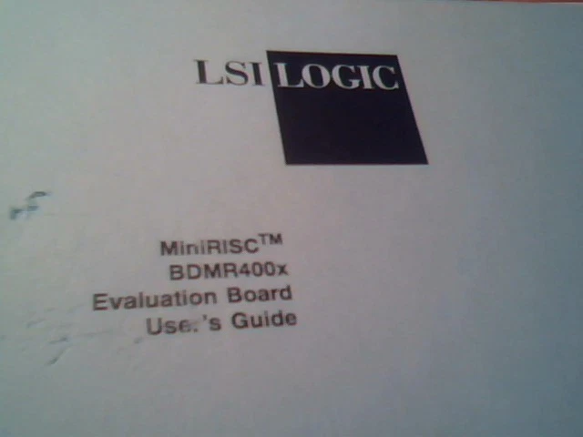 LSI Logic mMeteor MR4001 MiniRISC BDMR400x Evaluation Board MR400x rB - image 2