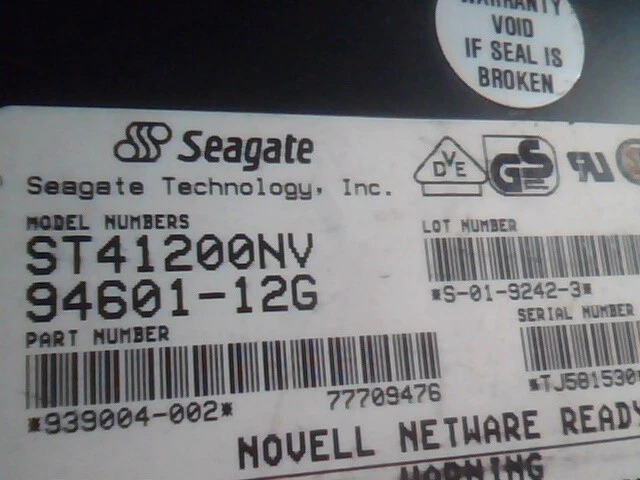SCSI Hard Disk Seagate ST41200NV 94601-12G 939004-002 - image 3