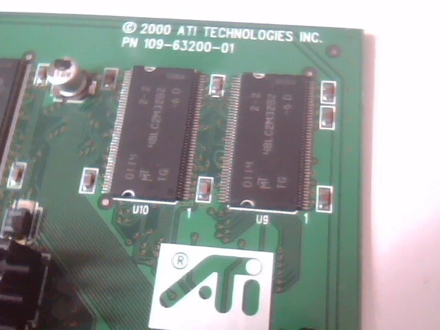 Video Card AGP ATI Rage 109-63200-01 Rage128 Pro R128P - image 2