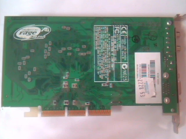 Video Card AGP ATI Rage 109-63200-01 Rage128 Pro R128P - image 5