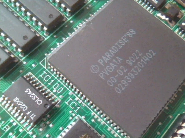 ISA Video Card Olivetti GO481 Vintage AT&T VGA Paradise - image 4