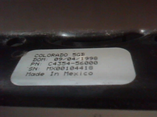 HP Colorado 5GB IDE Tape Drive C4354-56000 C4354-26501 Travan Cartridge ✅TESTED - image 3