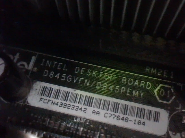 Motherboard P4 Intel D845GVFN/D845PEMY AA C77646-104 - image 5