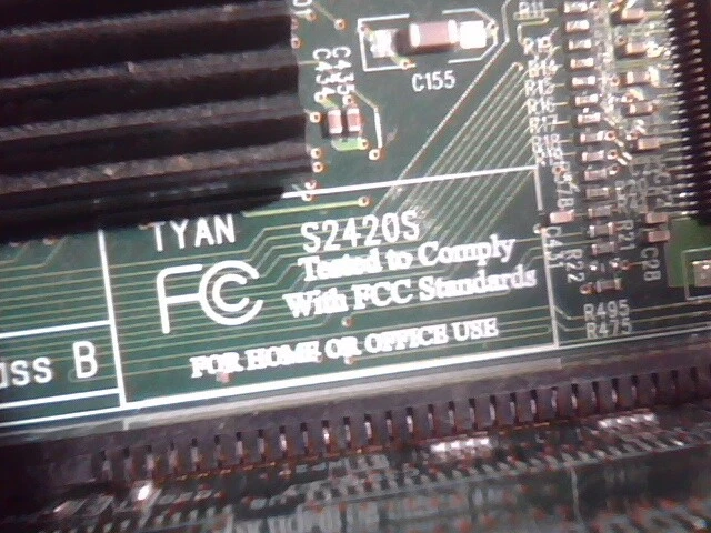 Motherboard Pentium Socket370 TYAN S2420S Whitney 733 - image 5