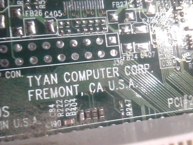 Motherboard Pentium Socket370 TYAN S2420S Whitney 733 - image 6