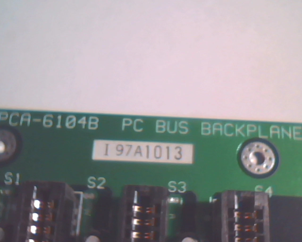 16-bit ISA Bus 4-slot passive backplane PCA-6104B - image 6