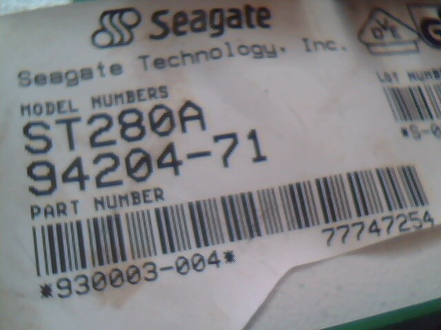 Seagate ST-280A ST280A 94204-71 - Circuit Board Only - image 3