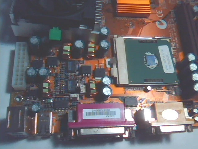 Motherboard Pentium Dual 370 EliteGroup D6VAA rev:1.1 - image 2