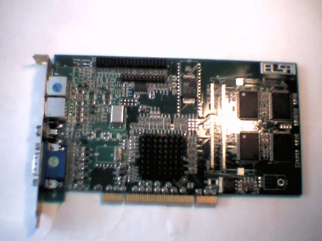 ELSA Gloria Synergy-8 PCI Video Card GP2D/9222/jj Dell 0877D - image 2