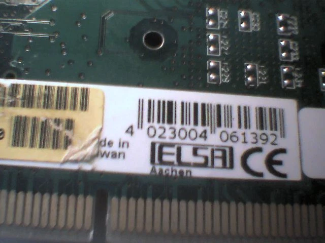 ELSA Gloria Synergy-8 PCI Video Card GP2D/9222/jj Dell 0877D - image 6