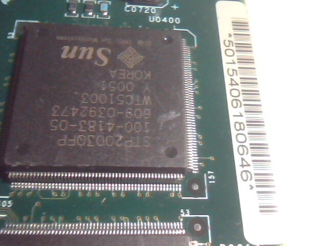 Network Card PCI Sun COMBO4-4X 501-5406 X1034A-07 Rev50 - image 4