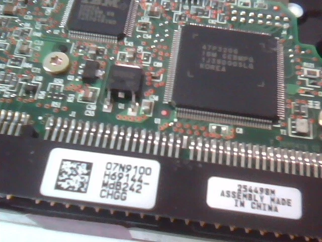 Hard Drive IDE Disk IBM Deskstar 24P3665 07N8099 IC35L080AVVA07-0 - image 4