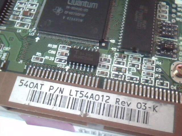 Hard Drive IDE Disk Quantum Lightning ProDrive LT54A012 03-K - image 3