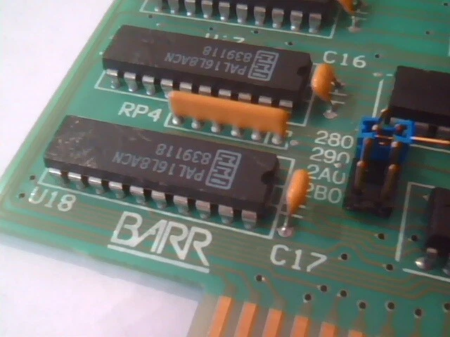 BARR/3 Rev1 RS232 V.35 SCC SCC18bit ISA Network Adapter - image 2