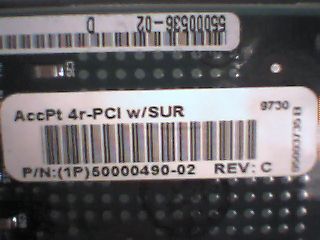 Digi AccPt 4r-PCI w/SUR 55000536-02.D 50000490-02.C Acceleport - image 5