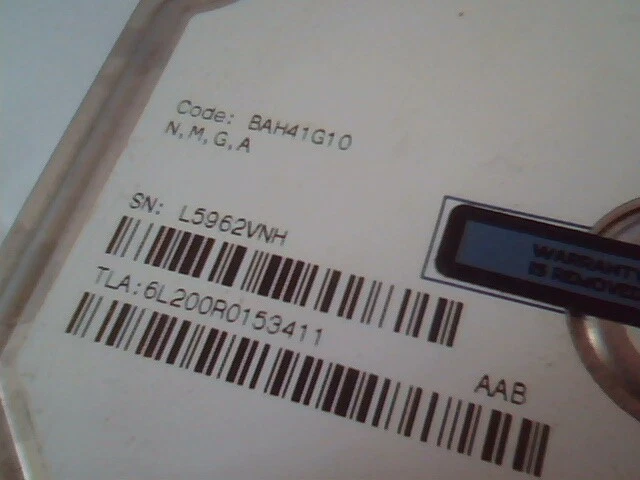 Hard Drive IDE Disk Maxtor DiamondMax 10 BAH41G10 6L200R0 200GB PATA133 - image 4