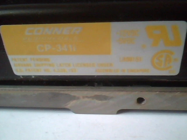 Hard Drive IDE Disk Conner Peripherals CP-3411 48094 Type 43 - image 2