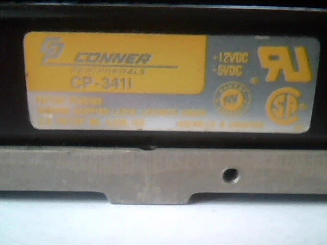 Hard Drive IDE Disk Conner Peripherals CP-3411 49074 43 - image 2