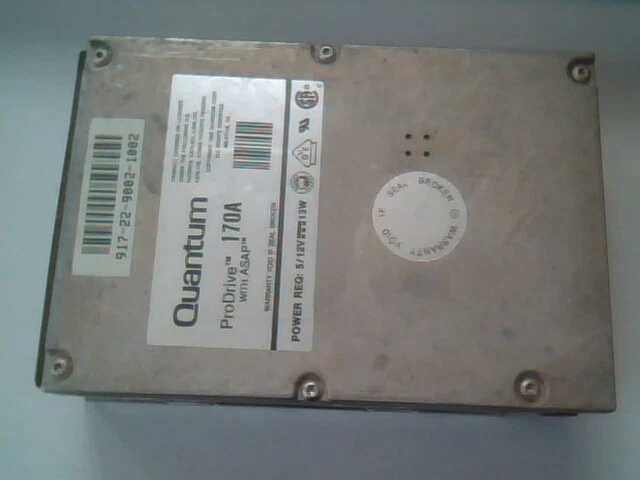 Hard Disk Drive IDE Quantum ProDrive 170A 17010260201
